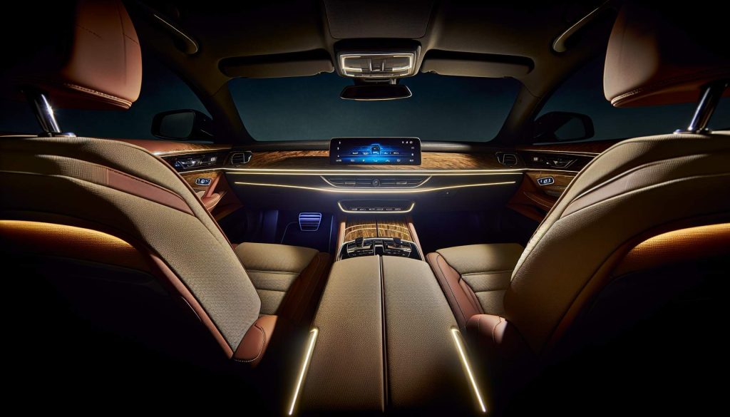 Innovatives luxusauto-innenraum-design entdecken ✨